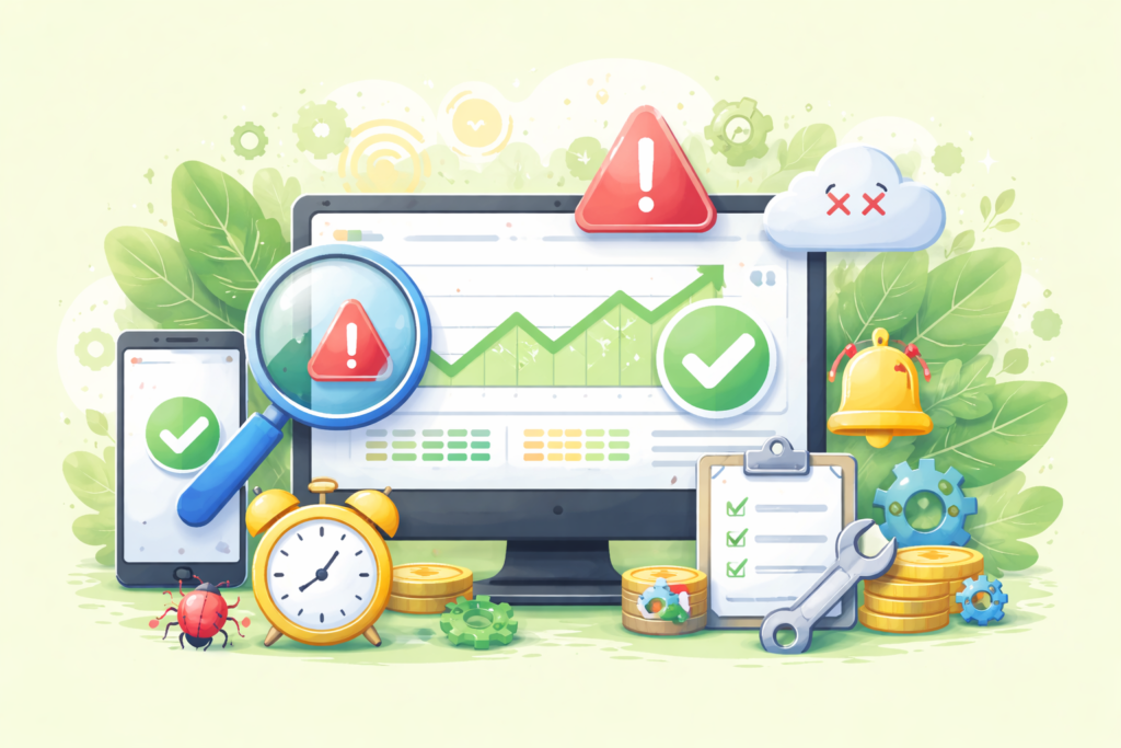 Monitoring Website Uptime and Errors