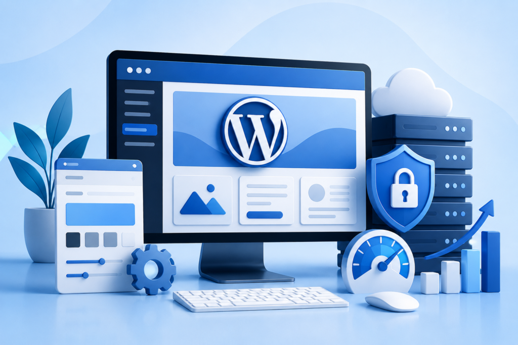 WordPress Website: The Complete Guide to Building, Managing, Optimizing, and Securing a High-Performance Online Presence