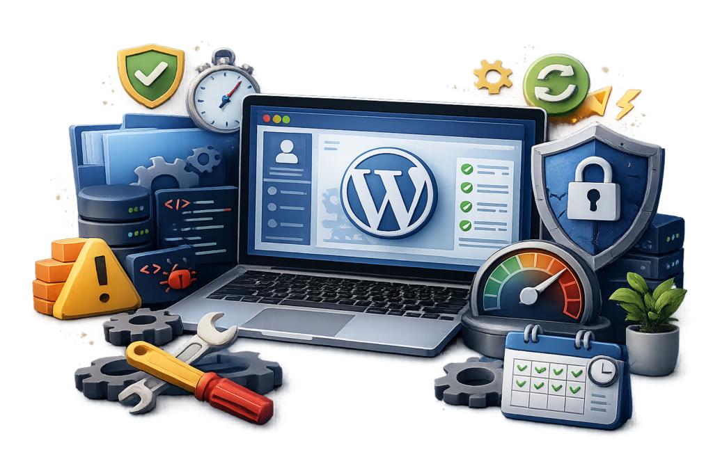 WordPress Maintenance: The Complete Guide to Keeping Your Website Secure, Fast, and Reliable