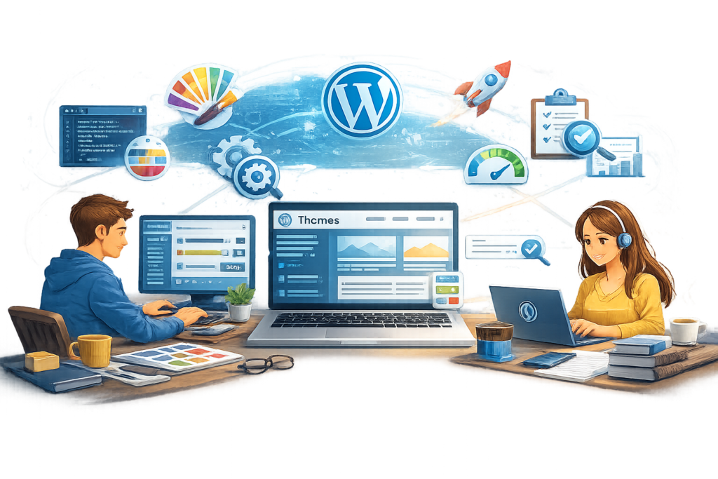 The Complete Guide to WordPress Themes: Choosing, Customizing, Optimizing, and Maintaining High-Performance Websites