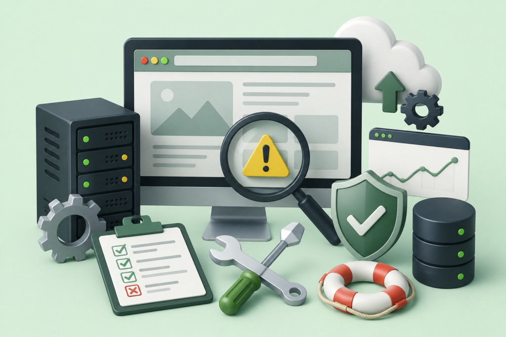 The Complete Guide to Diagnosing, Troubleshooting, and Preventing Website Errors
