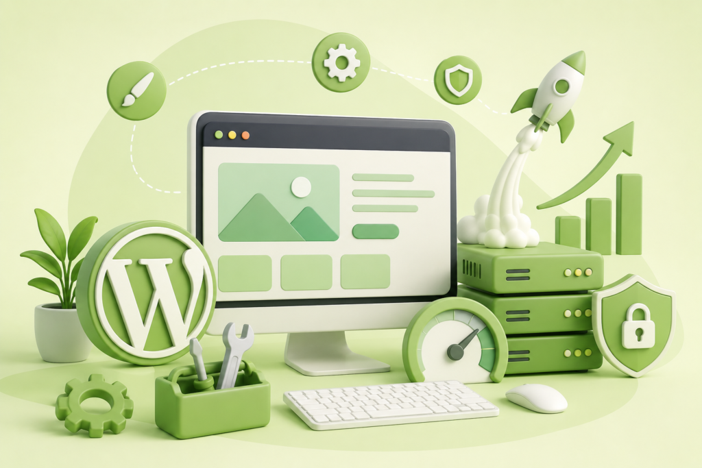 The Complete Guide to WordPress: Building, Optimizing, Securing, and Growing a High-Performance Website