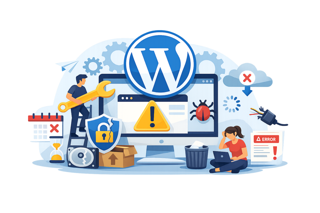 Common WordPress Maintenance Mistakes to Avoid