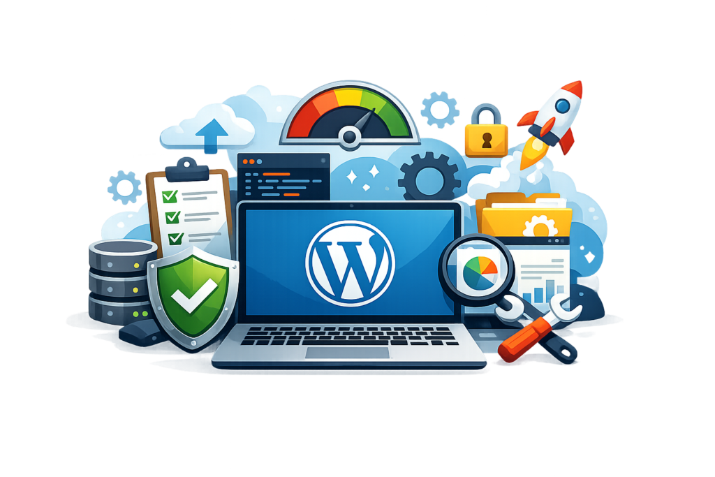 The Complete Guide to WordPress Maintenance: Keep Your Website Secure, Fast, and Performing at Its Best