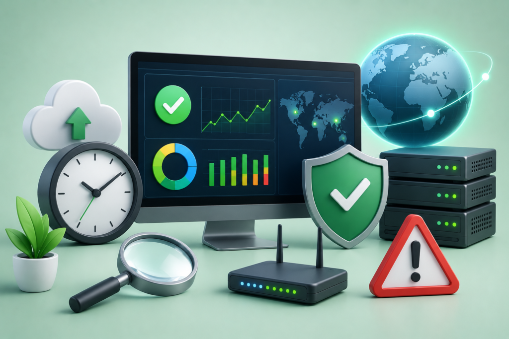 Monitoring Uptime, Errors, and Website Availability