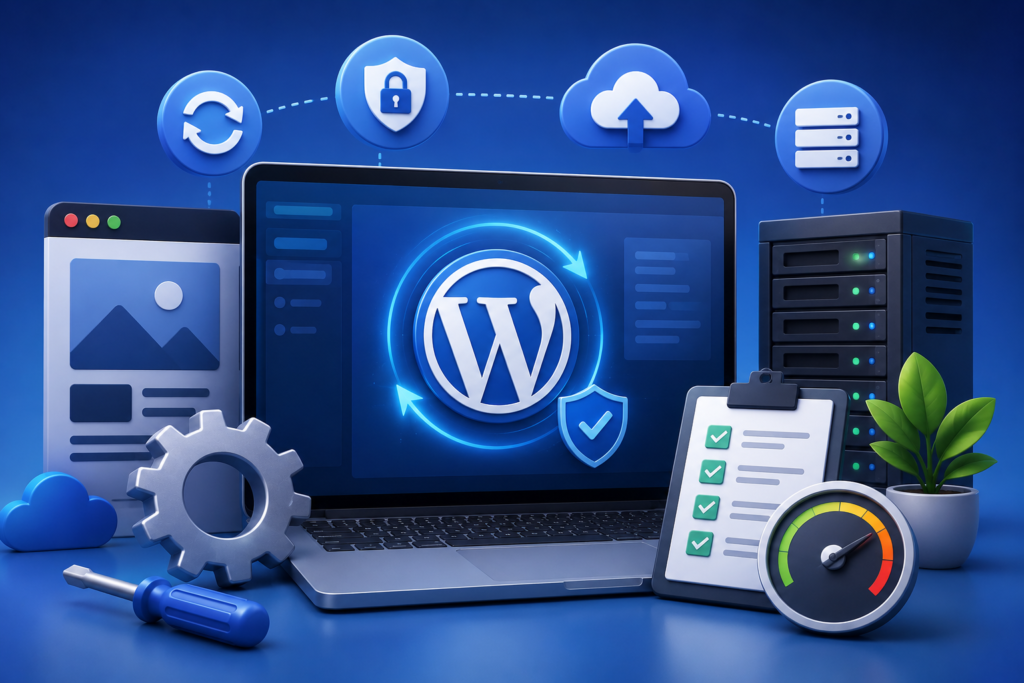 The Complete Guide to WordPress Maintenance: Keep Your Website Secure, Fast, and Reliable