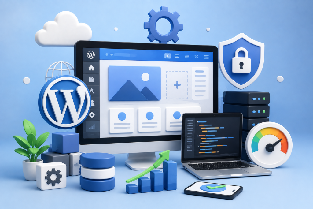 WordPress: The Complete Guide to Building, Managing, Securing, Optimising, and Growing a Website