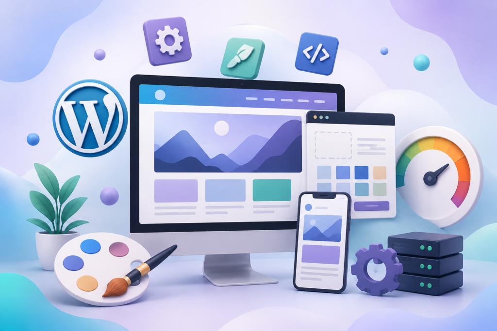 The Complete Guide to WordPress Themes: Choosing, Customising, Optimising, and Maintaining a High-Performing Website