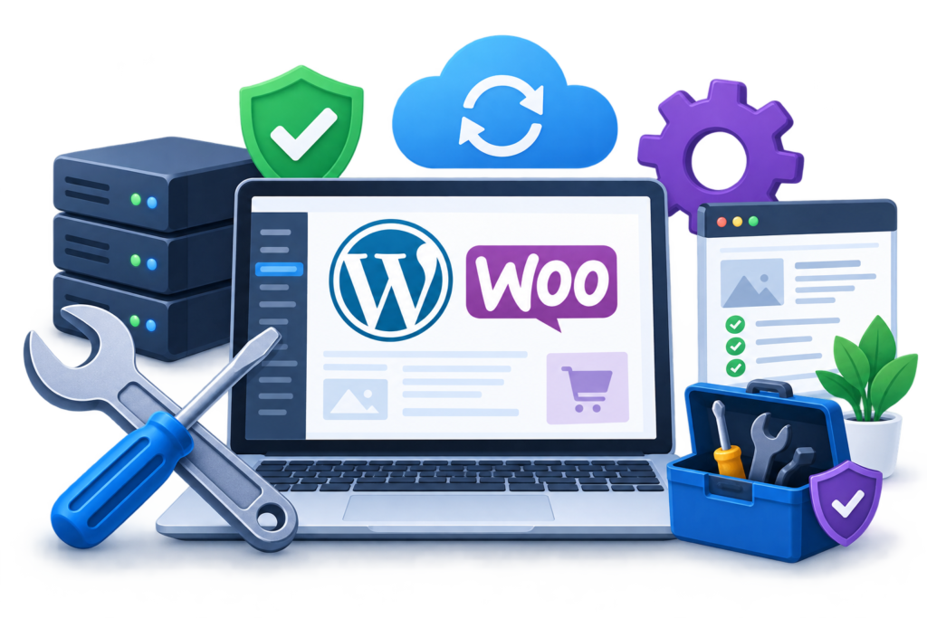 WordPress & WooCommerce Maintenance: Keeping the Platform Healthy