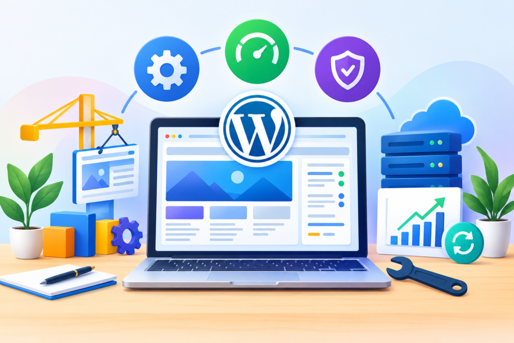 The Complete Guide to Building, Managing, Optimizing, and Maintaining a WordPress Website