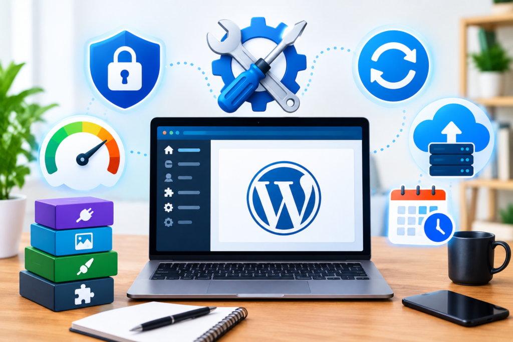 WordPress Maintenance: The Complete Guide to Website Security, Performance, Updates, and Long-Term Reliability