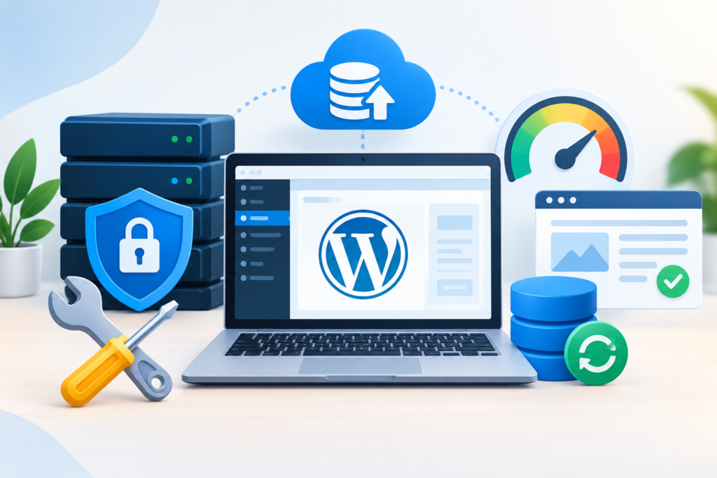 WordPress Maintenance: The Complete Guide to Website Security, Performance, Backups, and Long-Term Reliability