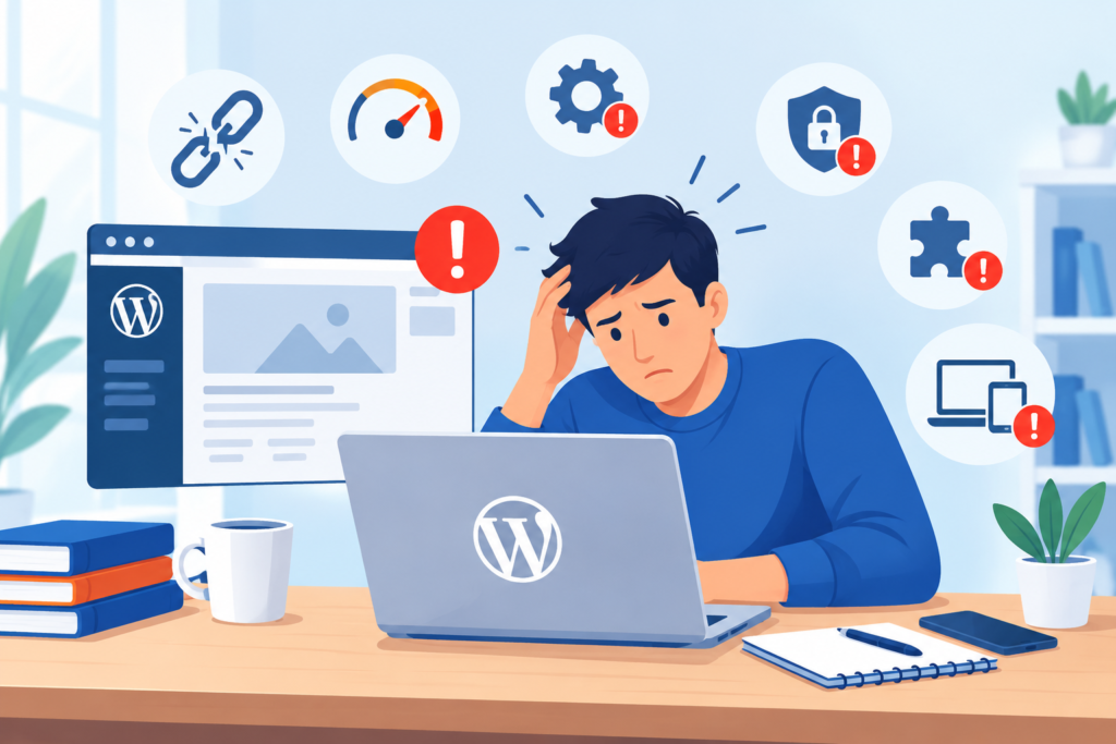 Common Mistakes WordPress Website Owners Make
