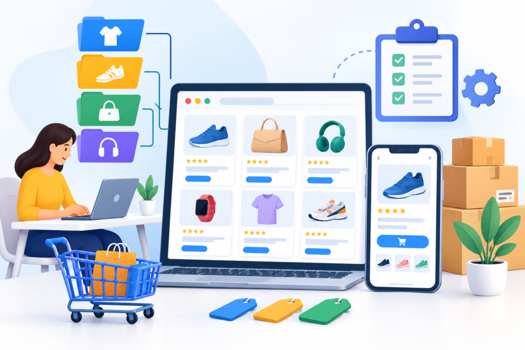 Creating Effective Product Pages and Organising the Catalogue
