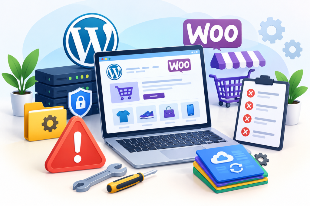 Common Mistakes to Avoid When Managing WordPress and WooCommerce
